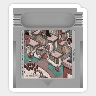 Brick Body Kid Game Cartridge Sticker